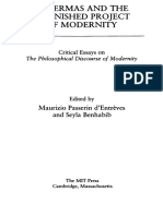 0262041561.MIT Press - Maurizio Passerin D'entreves, Seyla Benhabnity Critical Essays On The Philosophical Discourse of - Mar.2011