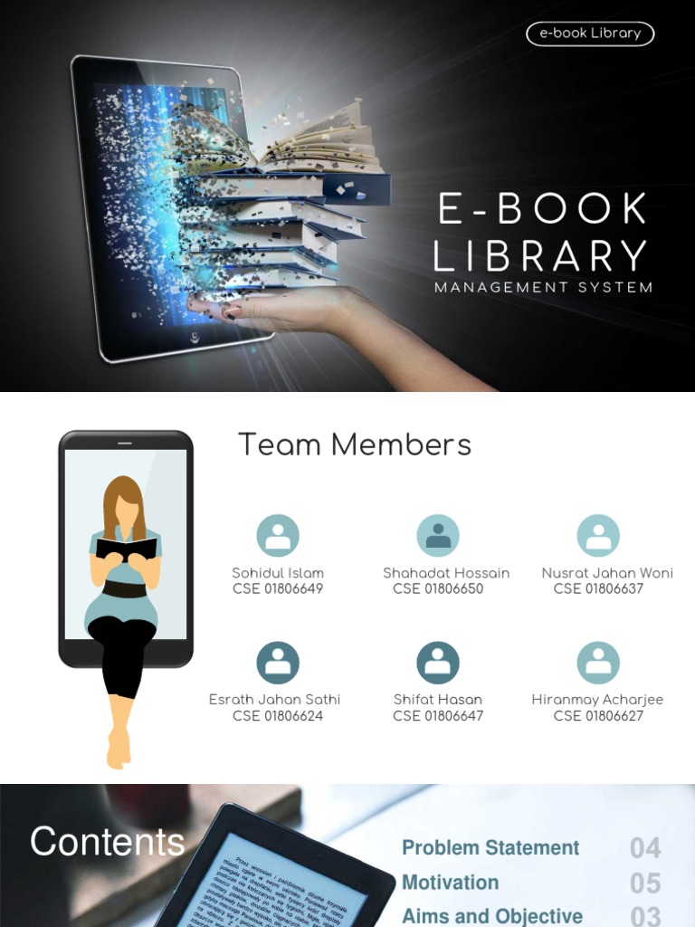 E Book Library Management System | PDF | Books | Libraries