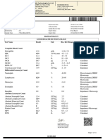 Mr. GAJRAJ SINGH's haematology and biochemistry report analysis (31 characters