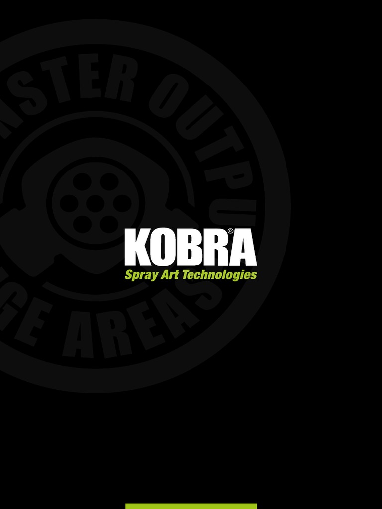 Kobra Catalogue PDF Paint Fluorescence