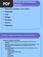 Networking and Internetworking Devices