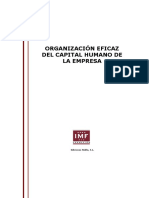 Organización eficaz del capital humano