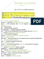 Grammaire Italienne Cours 2 & 3