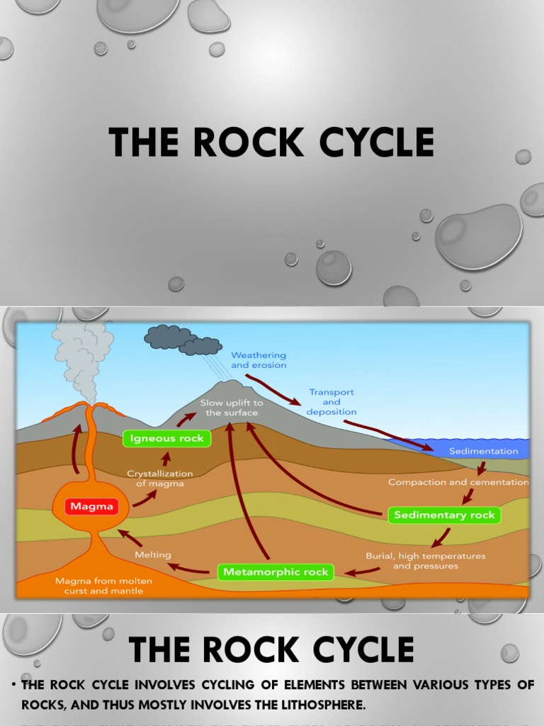 The Rock Cycle | PDF | Rock (Geology) | Sedimentary Rock