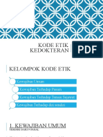 Kode Etik Kedokteran