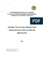 Instructivo para Presentar Trabajos