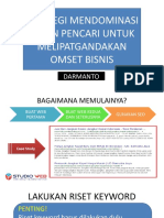 Strategi Mendominasi Mesin Pencari