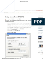 Setting Access Point (TP-LINK)