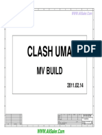 HP Elitebook 8460p 8640P Inventec 6050A2398701 CLASH UMA Rev A02 Schematics