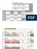 Horario 2011-1