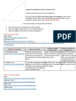 Secondary Research Task Sheet With Audio