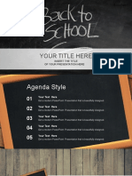 14 - Back To School PowerPoint Template