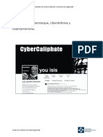Tema 3. Ciberespacio, Ciberataque, Ciberdefensa y Ciberterrorismo