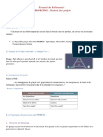 Résumé Du Référentiel PMBOK