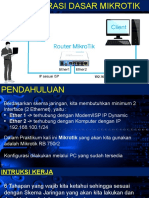 MATERI MIKROTIK Internet