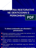 Dentistria Restorative Ne Denticionin e Perkohshem