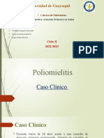 Caso Clinico Poliomelitis
