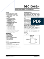 1.8V-3.3V Low-Power Precision CMOS Oscillators: Features General Description