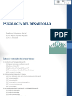 CONJUNTO. BLOQUE 1. PSICOLOGÍA DEL DESARROLLO. CONCEPTOS y TEORÍAS