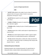 Properties of Engineering Materials