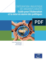 Lintegration Linguistique Des Migrants A