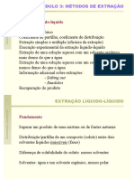 MetodologiasLaboratoriais 3 Extração Liquido Liquido