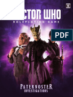 Doctor Who RPG - Paternoster Investigations