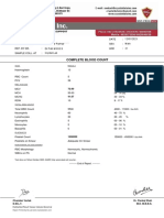 Complete Blood Count 