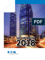 Lista de Preços Eaton 2018