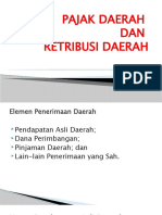 Pertemuan Ke 14 Pajak Daerah Dan Retribusi Daerah