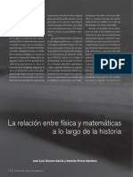 La Relacion de Fisica y Las Matematicas