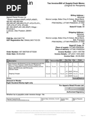 Invoice