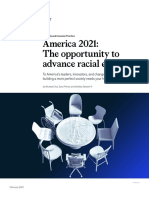 America 2021 The Opportunity To Advance Racial Equity