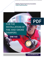 DW 145 - Guide To Good Practice For The Installation of Fire and Smoke Dampers