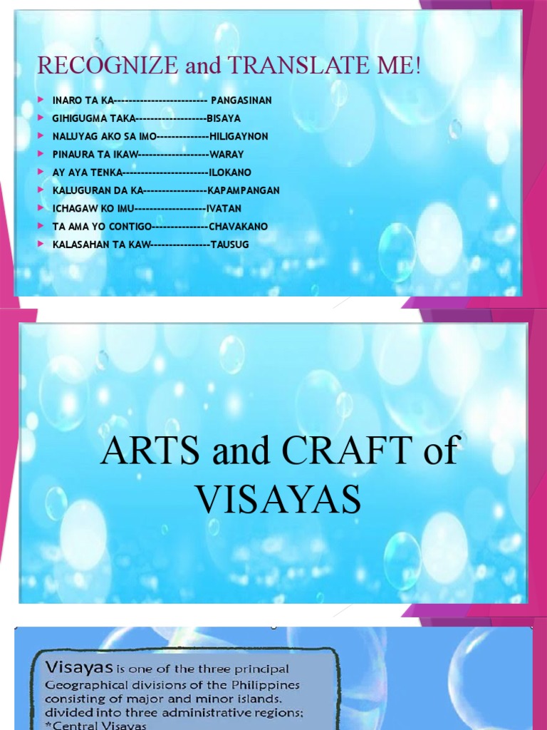 ARTS and CRAFT of VISAYAS PDF