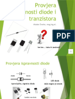 OEM 2E Provjera Ispravnosti Diode i Tranzistora