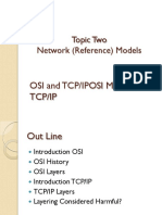 Topic 2-Network Reference Models