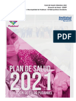 Plan de salud comunal 2022 de Pudahuel con enfoque de derecho a la salud, prevención e inclusión