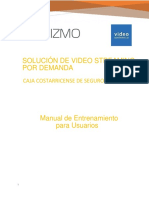 Manual de Entrenamiento Usuario Vidizmo