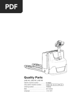 Lot De 4 Galets Pour Transpalette Fenwick – Réf 0039933603, Dim. 85x80x85x12 Mm, T16/T18/T20