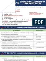 Iatf Resolution Summary