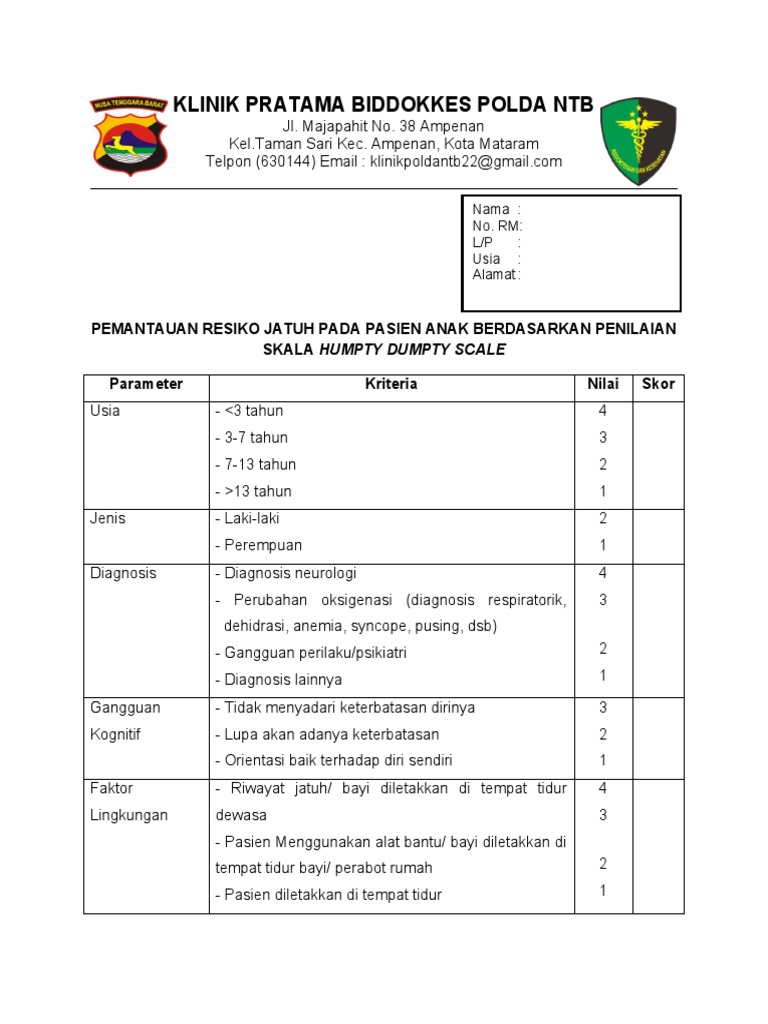 Humpty Dumpty Scale | PDF