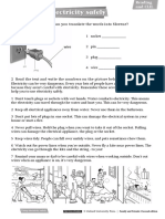 Faf 2e Level 2 Unit 10 Using Electricity Safely