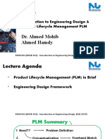 Lecture (1) - Introduction To PLM