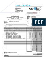 Cotización - Aqualand - #CC11
