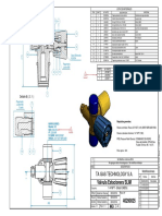 Lista de materiales y especificaciones de válvula estacionera SLIM