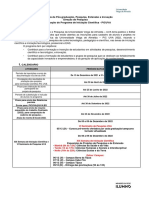 Pró-Reitoria de Pós-Graduação, Pesquisa, Extensão e Inovação Direção de Pesquisa Coordenação Do Programa de Iniciação Científica - PICUVA