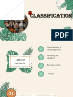 Classifaction Igcse 1