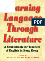 Learning Language Through Literature A Sourcebook For Teachers of English in Hong Kong (Peter Falvey Peter Kennedy)