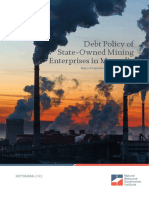 Debt Policy of State-Owned Mining Enterprises in Mongolia en